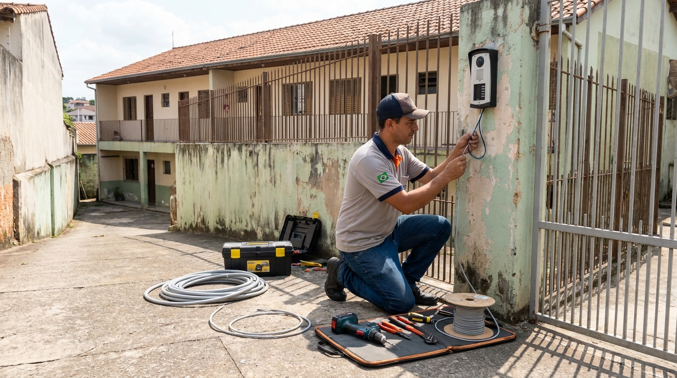 Instalacao de interfone residencial em Ipatinga‑MG