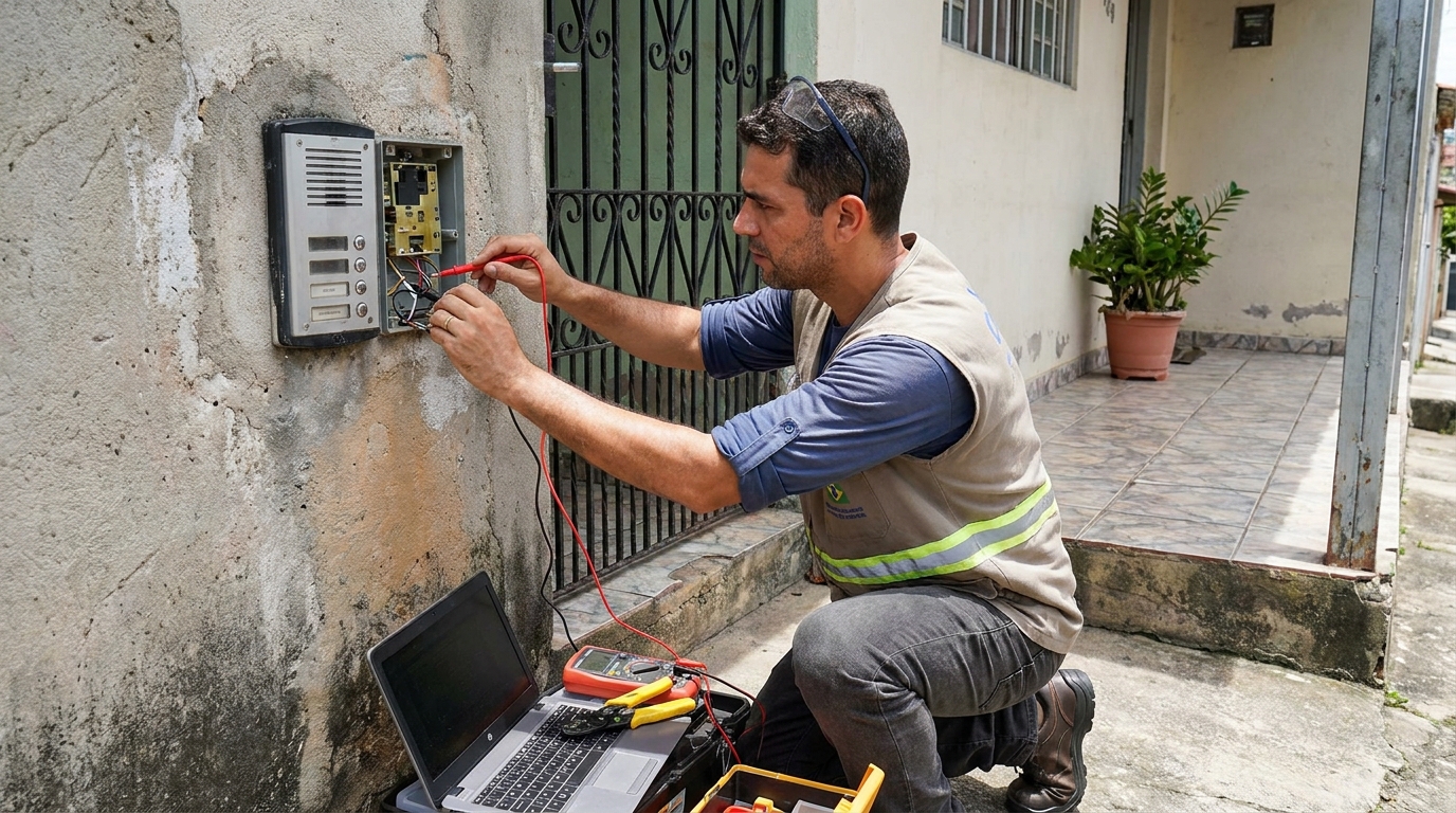 Reparo de interfone em Ipatinga‑MG
